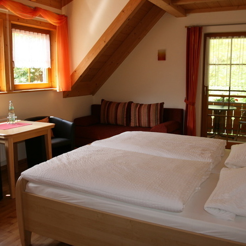 Zimmer mit Balkon zur Nordseite - 