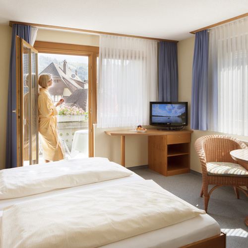 Doppelzimmer mit Balkon  - 